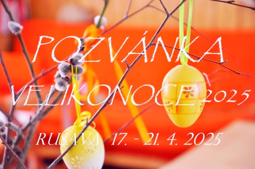 NAHLED – POZVANKA VELIKONOCE RUSAVA 2025