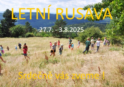 NAHLED – POZVANKA LETNI RUSAVA DIVADELNI DILNA 2025